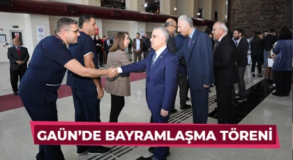 GAÜN’de Bayramlaşma Töreni