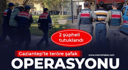 Gaziantep’te teröre şafak operasyonu 