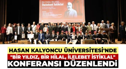 HKÜ'de "Bir Yıldız, Bir Hilal, İlelebet İstiklal" konferansı düzenlendi