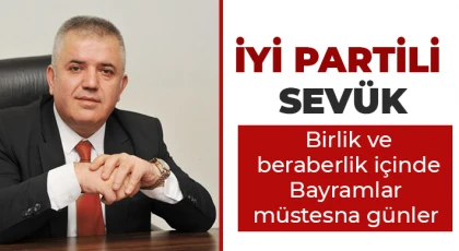 Mehmet Sevük'ten Ramazan Bayramı mesajı