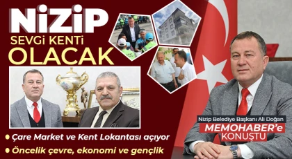 Nizip Belediye Başkanı Ali Doğan memohaber’e konuştu