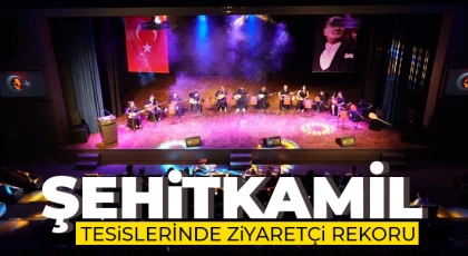 Şehitkamil tesislerinde ziyaretçi rekoru