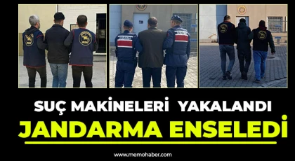 Suç makineleri yakalandı
