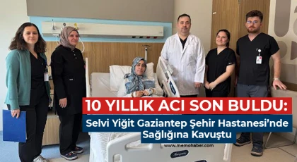 10 yıldır goğüs ağrısı yapan kıkırdak tümöründen kurtuldu