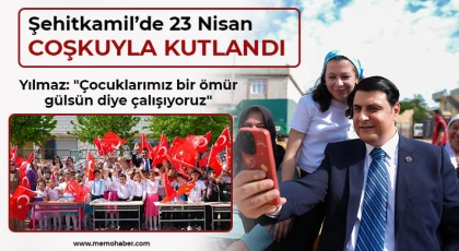 23 Nisan coşkusu şehitkamil geneline yayıldı