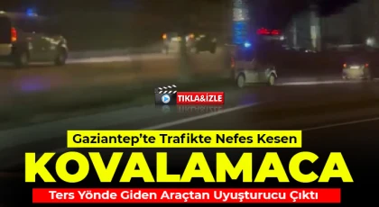 Bu Kadarına da Pes!” Ters Yönde Giden Sürücü Polis Kovalamasında Yakalandı