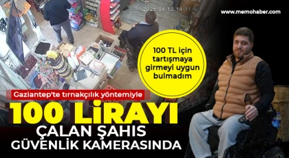Engelli esnafın kuruyemiş dükkanındaki tırnakçılık olayı kameraya yansıdı