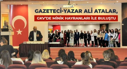 Gazeteci-Yazar Ali Atalar, GKV’de minik hayranları ile buluştu