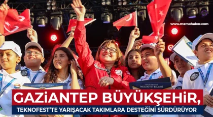 Gaziantep Büyükşehir, TEKNOFEST’te Yarışacak Takımlara Desteğini Sürdürüyor