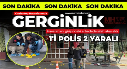 Gaziantep'te polis ile mukavemet gösteren şahıslar arasında arbede