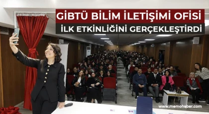 GİBTÜ Bilim İletişimi Ofisi ilk etkinliğini gerçekleştirdi