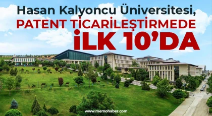 Hasan Kalyoncu Üniversitesi, patent ticarileştirmede ilk 10’da