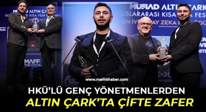 HKÜ’lü genç yönetmenlerden Altın Çark’ta çifte zafer