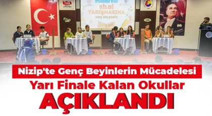 Nizip'te Genç Beyinlerin Mücadelesi Yarı Finale Kalan Okullar Açıklandı