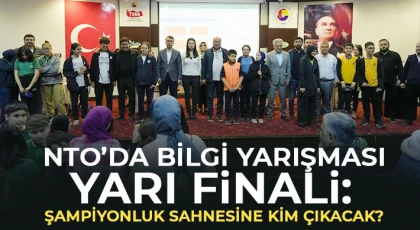 NTO’da Bilgi Yarışması Yarı Finali: Şampiyonluk Sahnesine Kim Çıkacak?