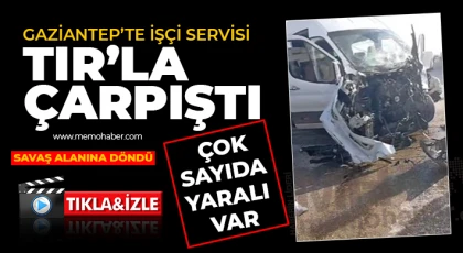 Savaş meydanını andıran kaza! Gaziantep’te yaşandı!