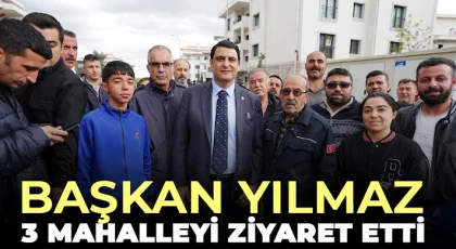 Yılmaz vatandaşlarla bir araya geldi