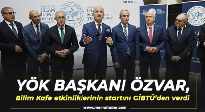 YÖK Başkanı Özvar, Bilim Kafe etkinliklerinin startını GİBTÜ’den verdi