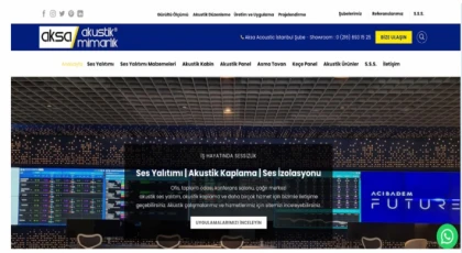 Aksa Akustik ile Gürültüsüz ve Verimli Alanlar Yaratın