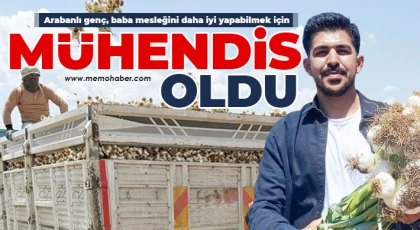 Arabanlı genç, baba mesleğini daha iyi yapabilmek için mühendis oldu