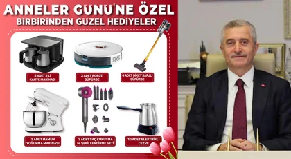 Başkan Tahmazoğlu’dan annelere özel hediye