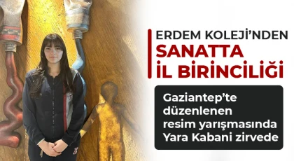 Erdem Koleji’nden Sanatta İl Birinciliği