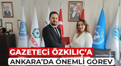 Gazeteci Özkılıç’a Ankara’da Önemli Görev