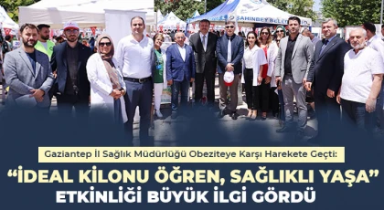 Gaziantep İl Sağlık Müdürlüğü Obeziteye Karşı Harekete Geçti