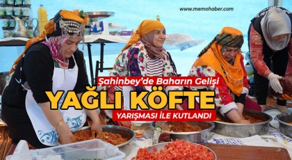 Gaziantep'te Hıdırellez "Yağlı Köfte" yarışmasıyla kutlandı