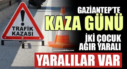 Gaziantep'te korkunç kaza! Yaralılar var