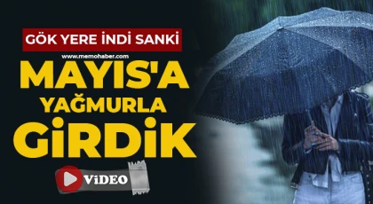 Gaziantep'te sağanak yağış etkili oldu