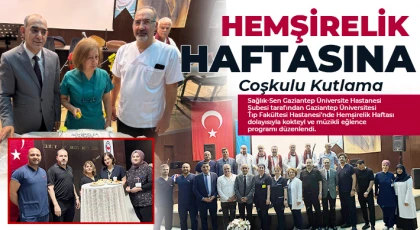Hemşirelik Haftasına Coşkulu Kutlama 