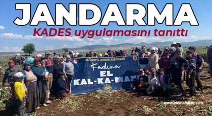 Jandarma KADES uygulamasını tanıttı