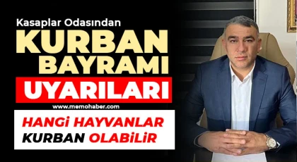 Kasaplar Odasından Kurban Bayramı uyarıları!