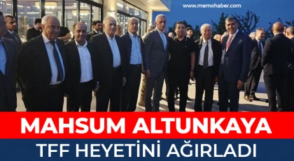 Mahsum Altunkaya TFF heyetini ağırladı
