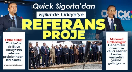 Quick Sigorta’dan Nurdağı’nda eğitim ve kalkınma için kalıcı eserler