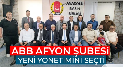 ABB Afyon Şubesi, yeni yönetimini seçti