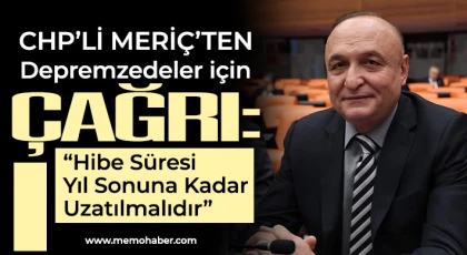 CHP'li Meriç: Barınma hakkı takvime sığmaz, vicdana dayanır!