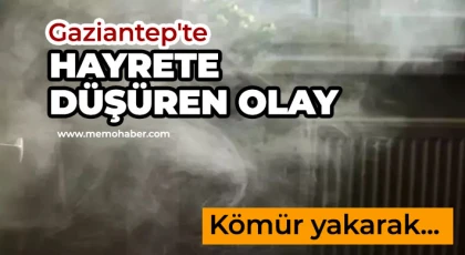Gaziantep'te hayrete düşüren olay!