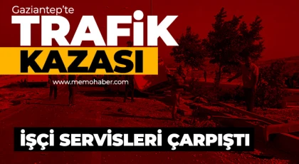 Gaziantep’te trafik kazası! Yaralılar var