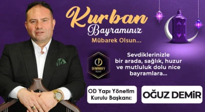 Oğuz Demir'den Kurban Bayramı Mesajı