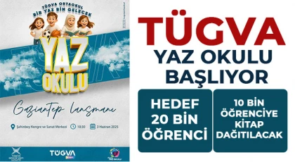 TÜGVA Yaz Okulu başlıyor 