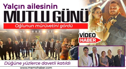 Yalçın ailesinin mutlu günü 