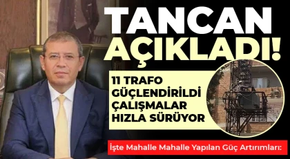 Abdullah Tancan: Cuma Gününe Kadar Sorunlar Çözülecek