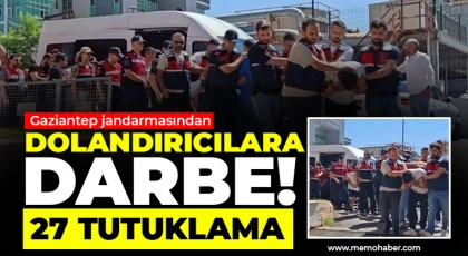 Gaziantep jandarmasından dolandırıcılara darbe!