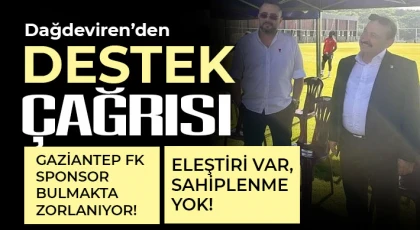 Güney Dağdeviren, Gaziantep FK'nın ekonomik sıkıntılarına dikkat çekti