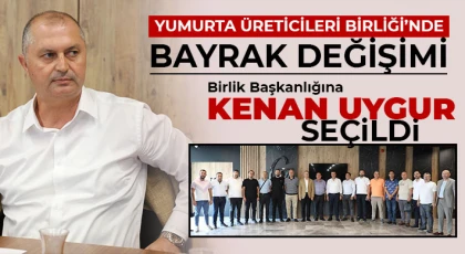 Yumurta Üreticileri Birliği’nde Bayrak Değişimi