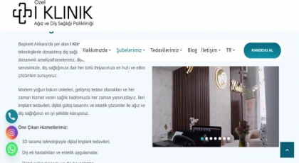 Ankara Diş Kliniği Hizmetlerinde Kalitenin Adresi