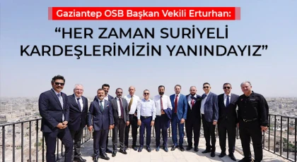 Erturhan: Her zaman Suriyeli kardeşlerimizin yanındayız