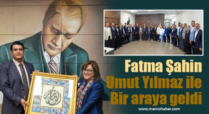 Fatma Şahin, Umut Yılmaz ile bir araya geldi